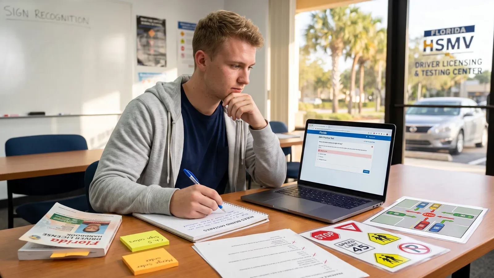 Strategies to tackle the Florida DMV permit test