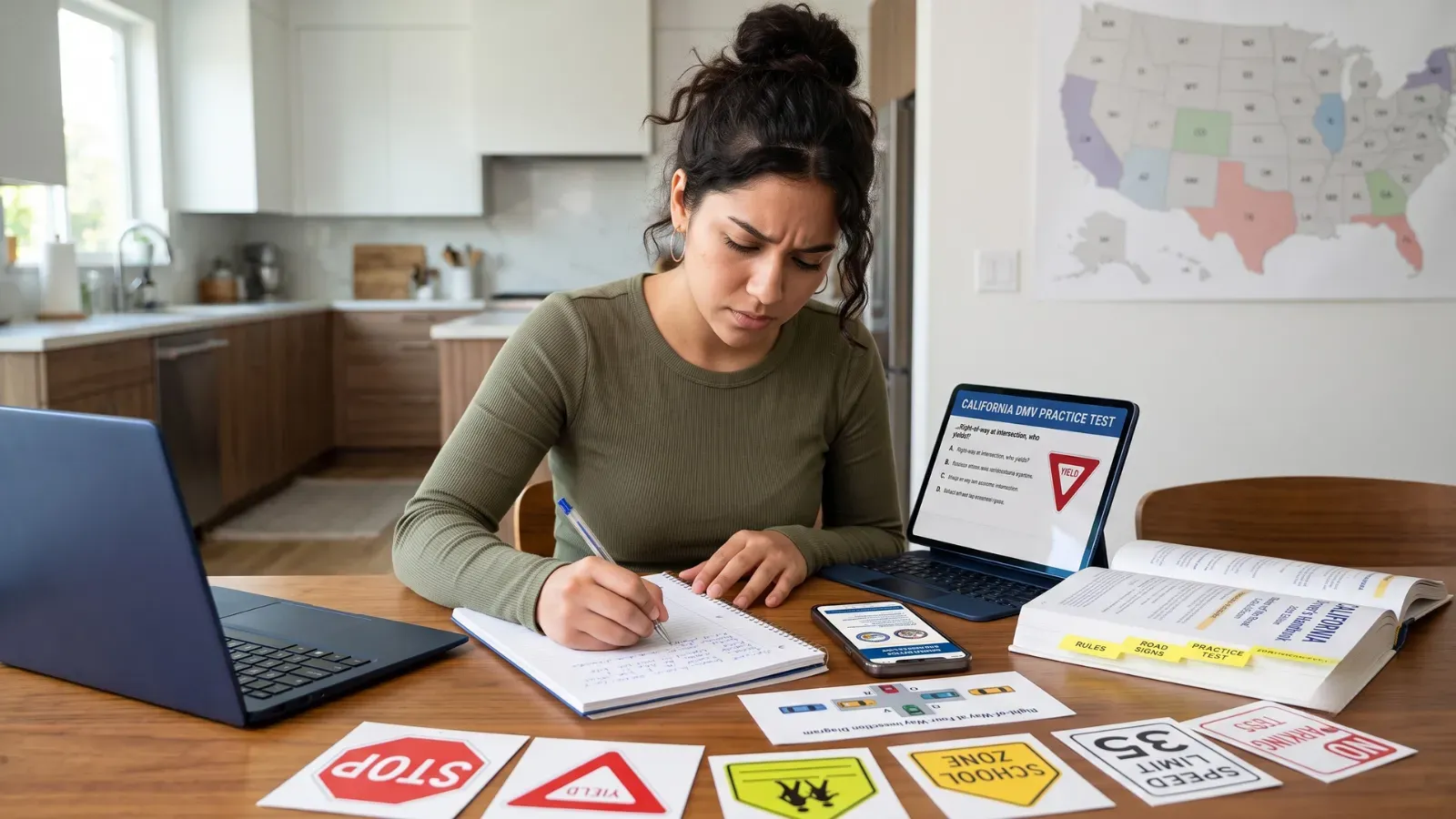 Effective strategies for learner permit test practice tailored to each state